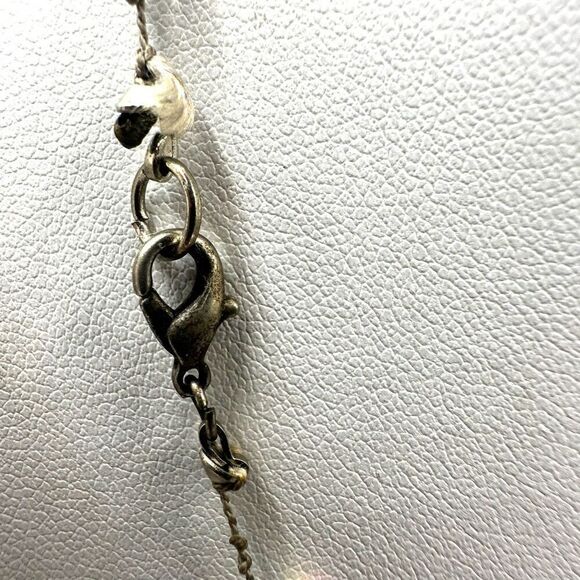 Clear beaded  necklace - Picture 5 of 8